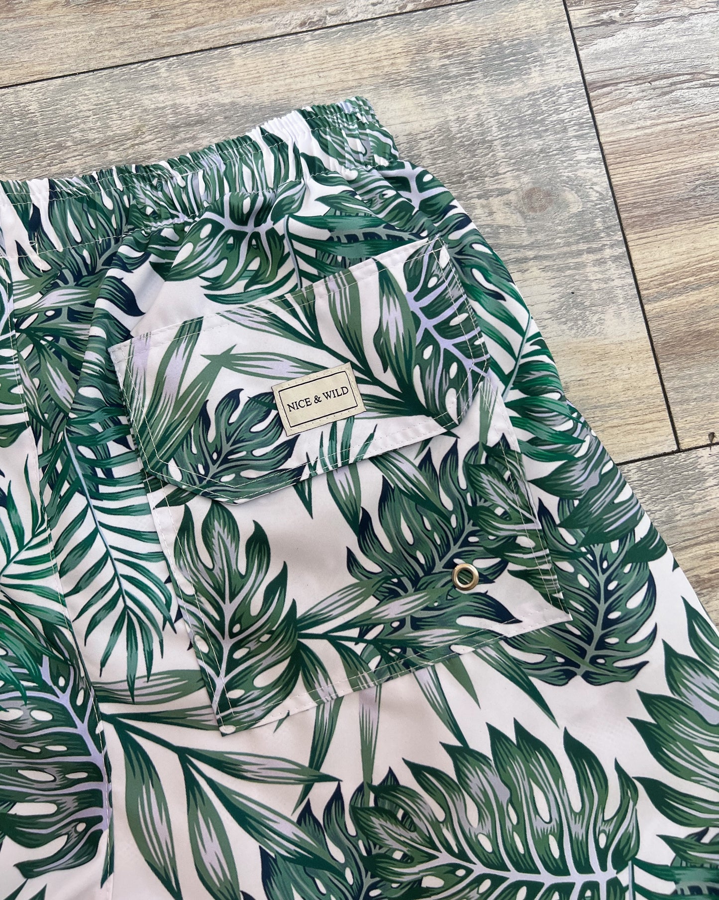 PANTALONCINI GREEN BRANCH