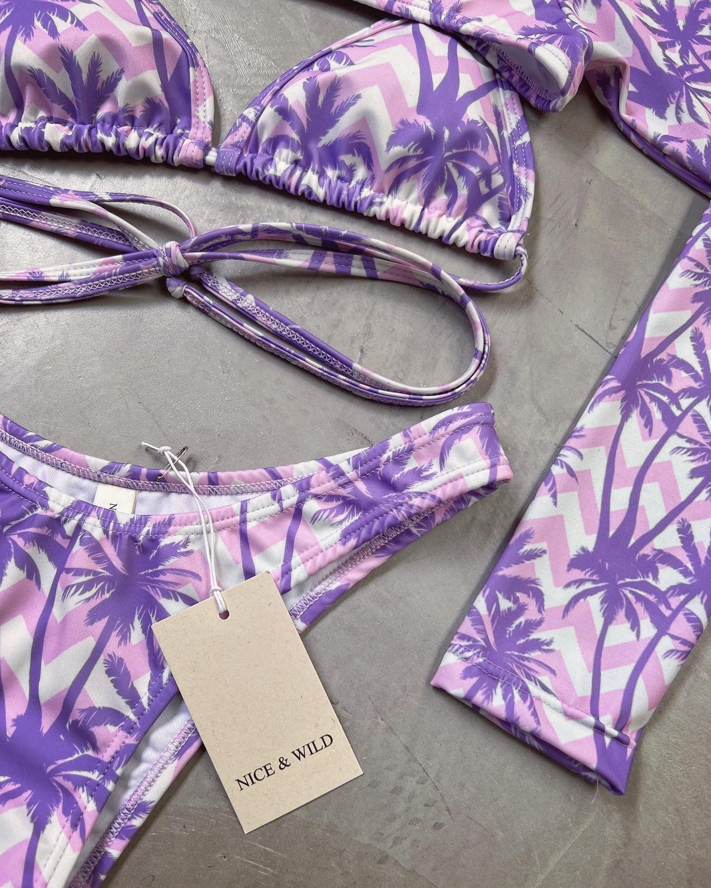 SET PAKET PALMERAS LILA