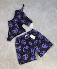 PANTALONETA DRAGONES MORADOS