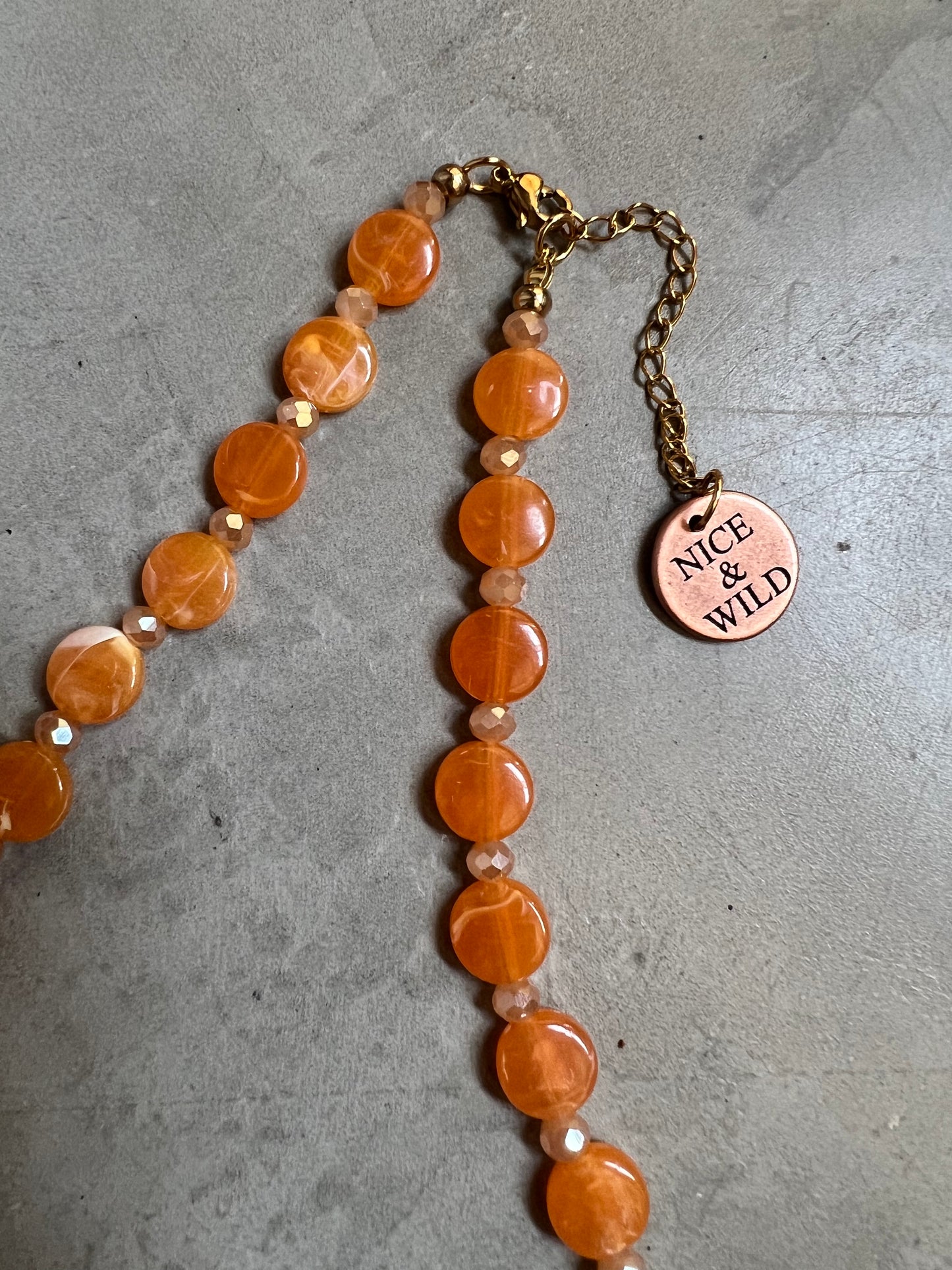 CHOKER NARANJA MURANO