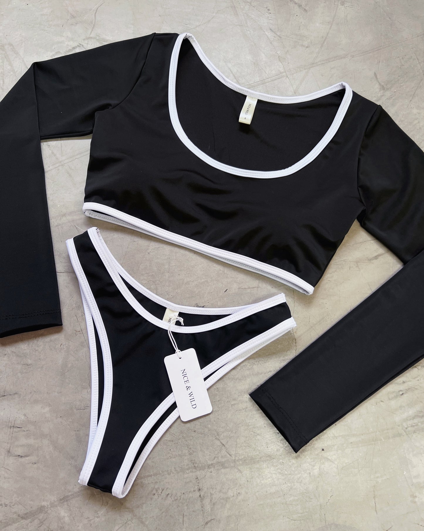 BIKINI BIANCO CON STELLA SBIADITA