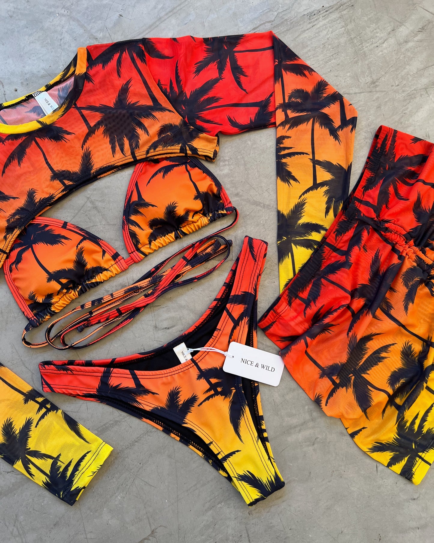 SET PAKET PALMERAS NARANJA