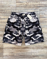 GREY MILITARY SHORTS