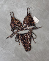 LEOPARD TAN BIKINI
