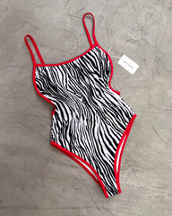 BODY MATRI ZEBRA RED BIAS