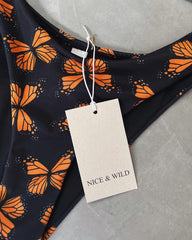 BASIC MONARCH BIKINI + MESH SKIRT