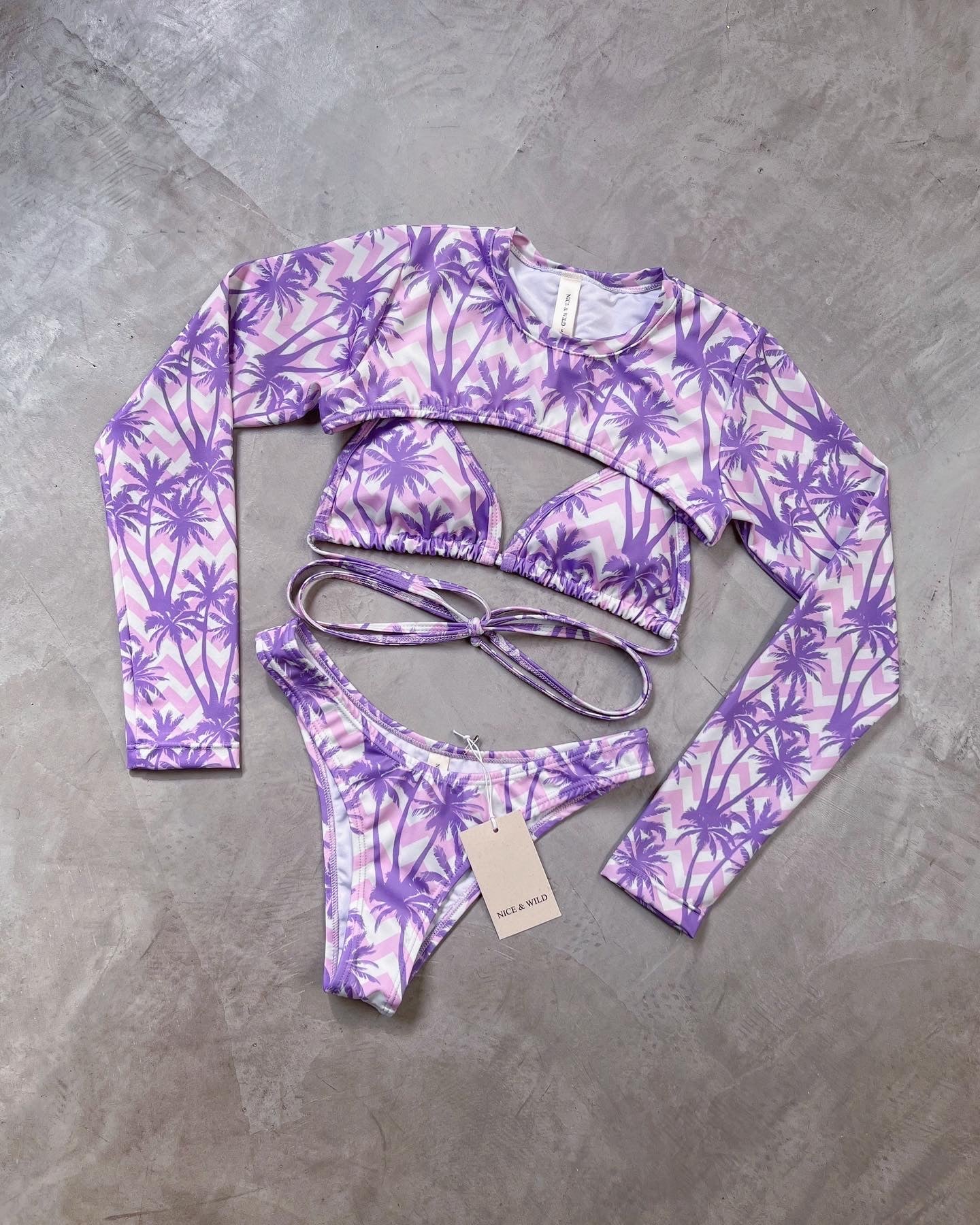 SET PAKET PALMERAS LILA