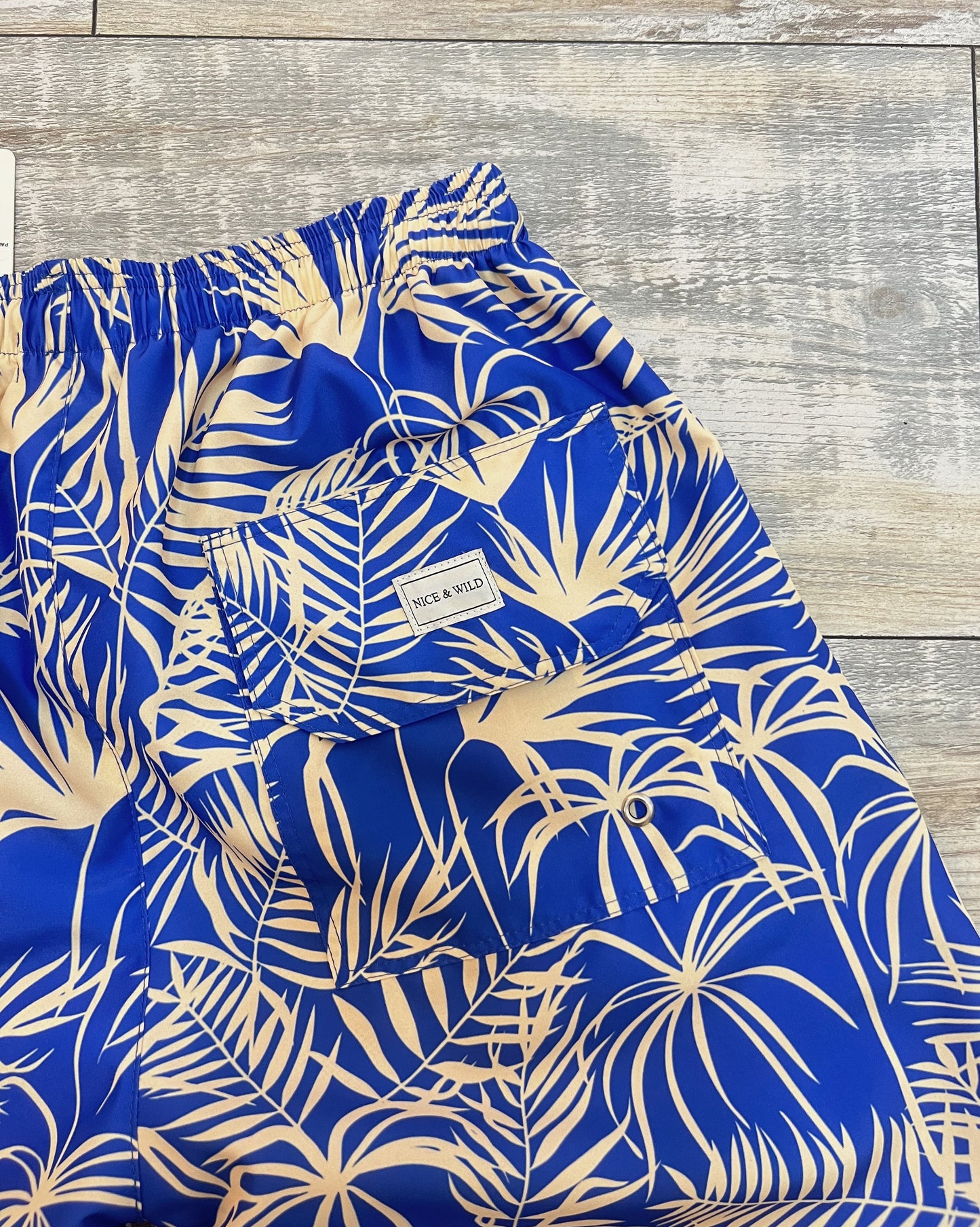 PANTALONCINI BLUE BRANCHES