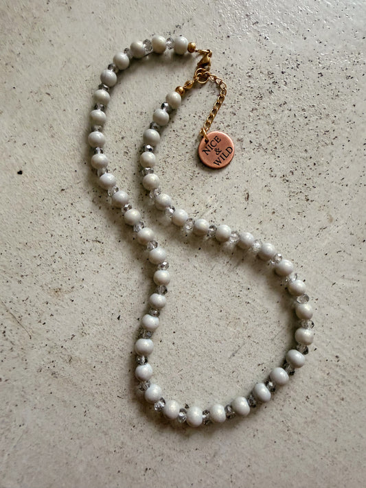 CHOKER SILVER MIST