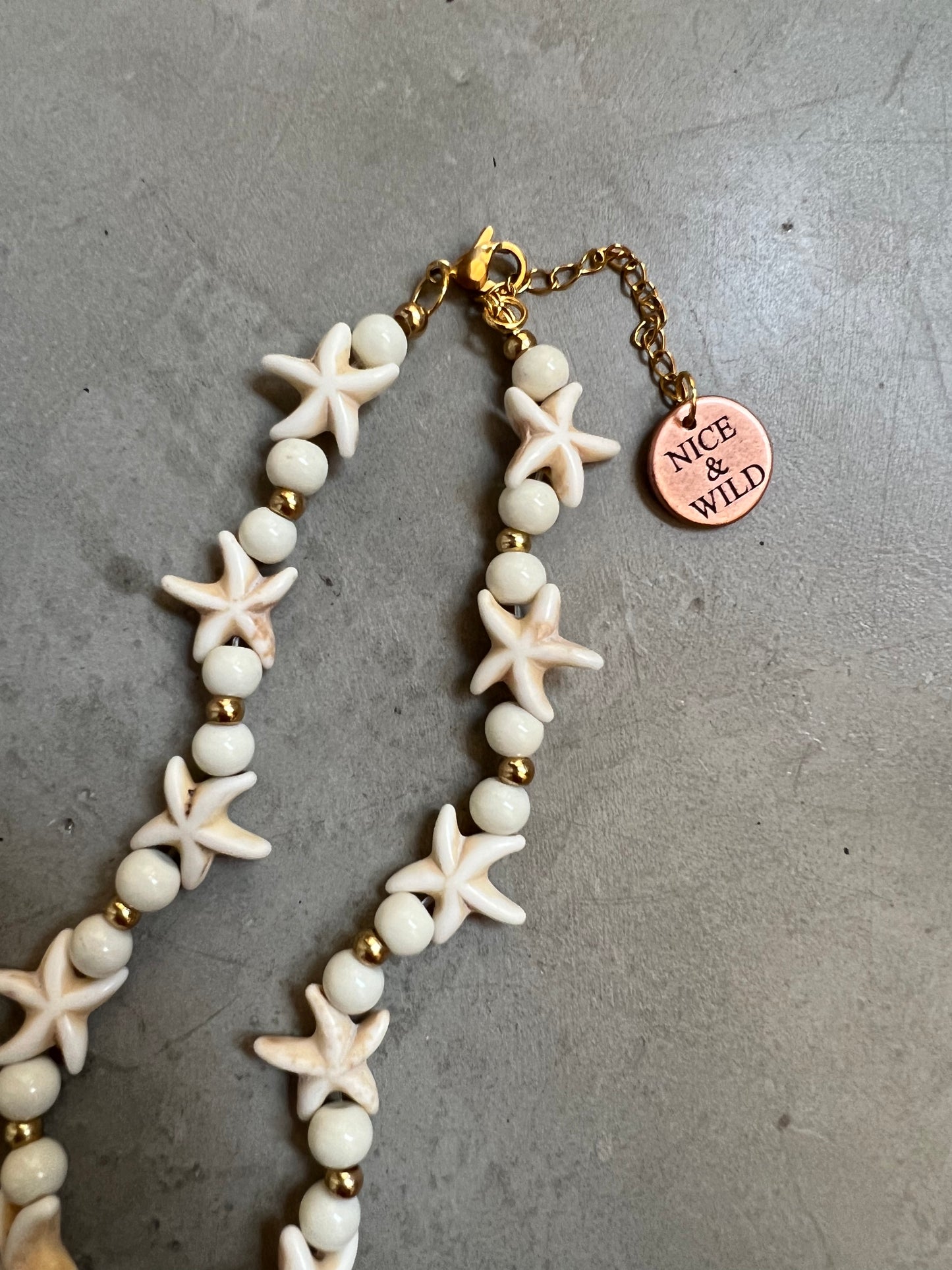 COLLANA CORALLO STELLA MARINA