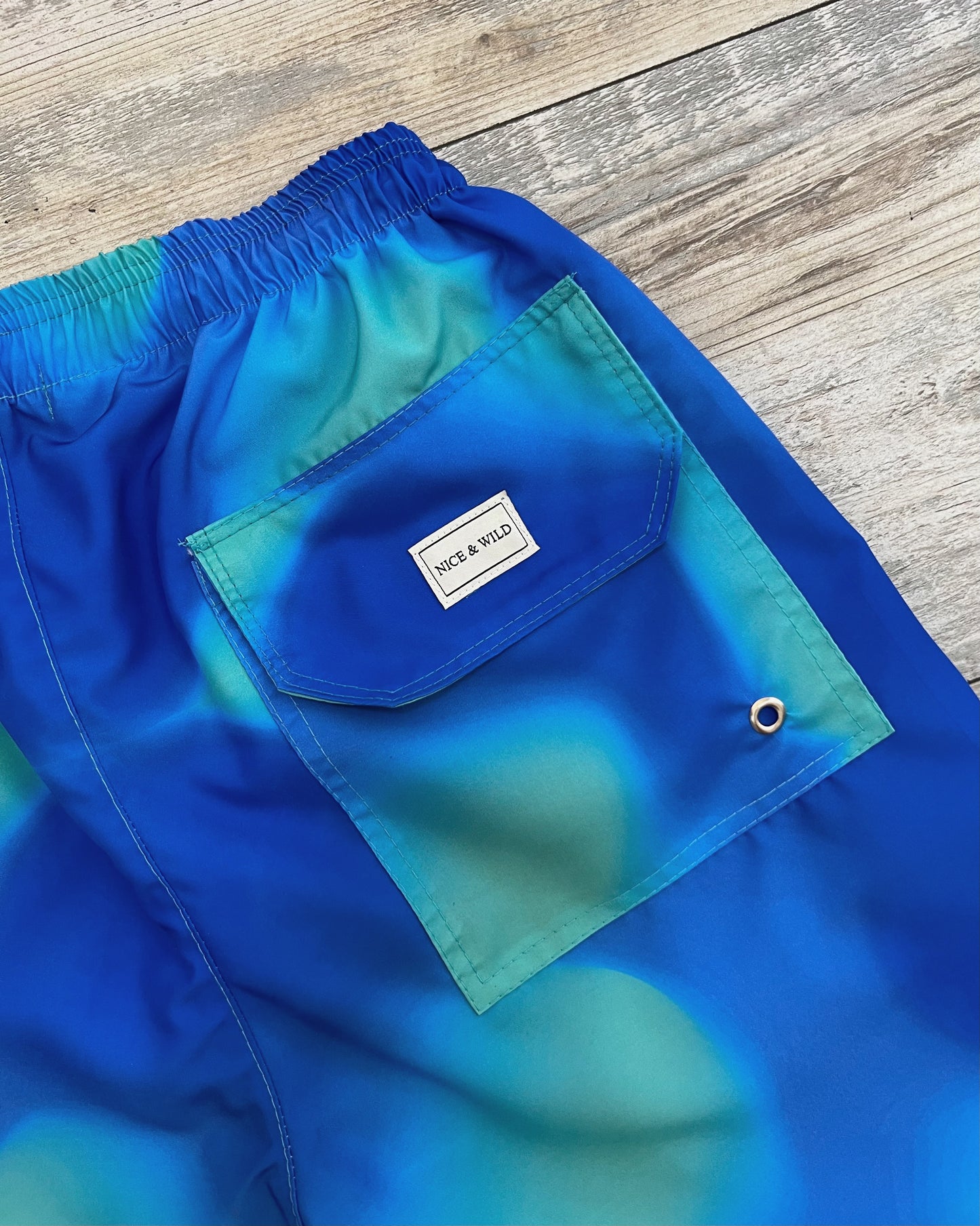 PANTALONCINI BLU ILLUSION