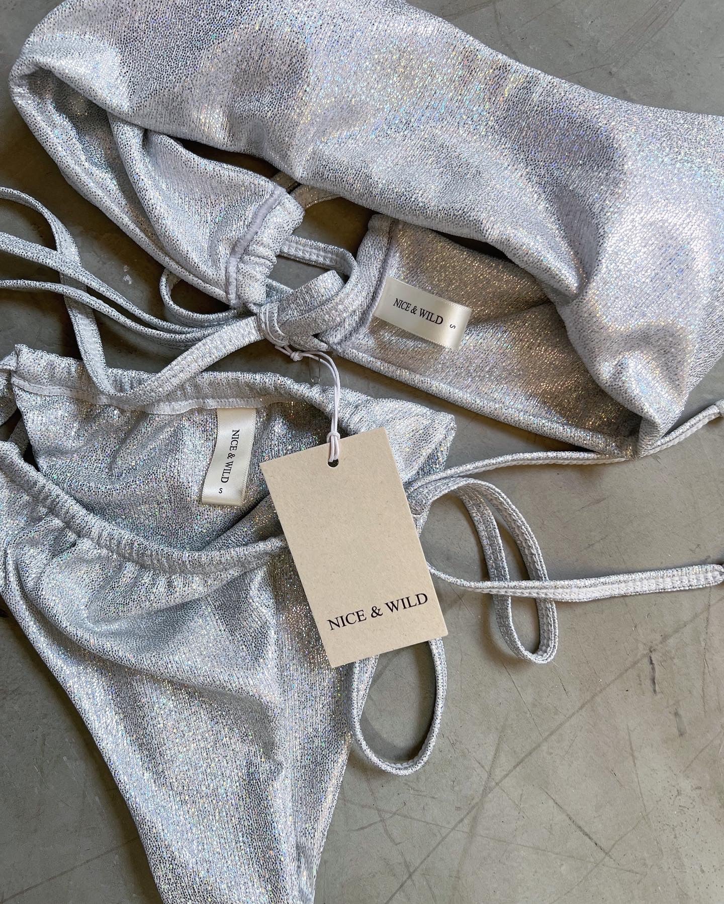 BIKINI CRUZADO BRILLANTE TORNASOL