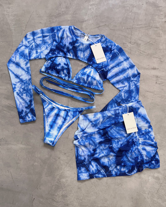 SET PAKET VETEADO AZUL