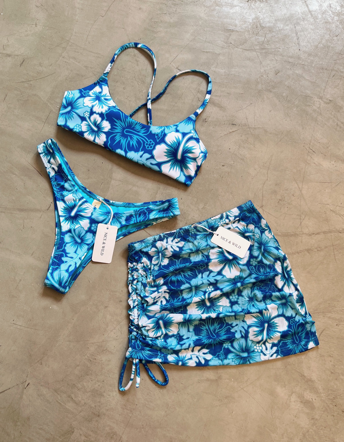 HAWAIIAN CROSSOVER BIKINI