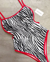BODY MATRI ZEBRA RED BIAS