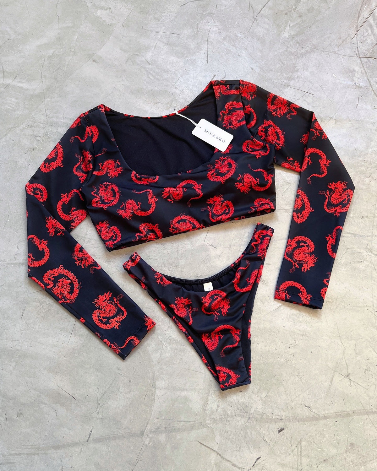 RED DRAGON STAR BIKINI