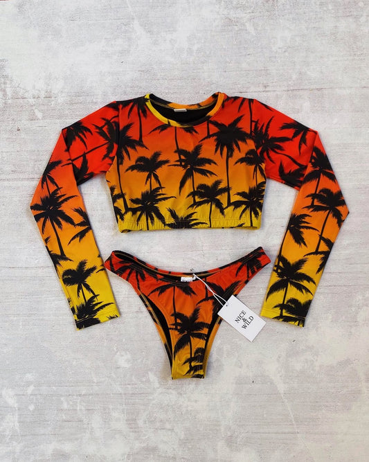 BIKINI BUSO PALMERA NARANJA