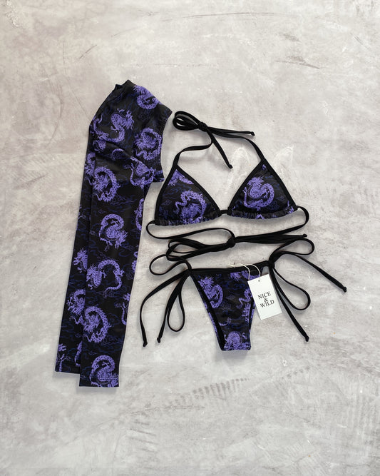SET PAKET DRAGÓN MORADO
