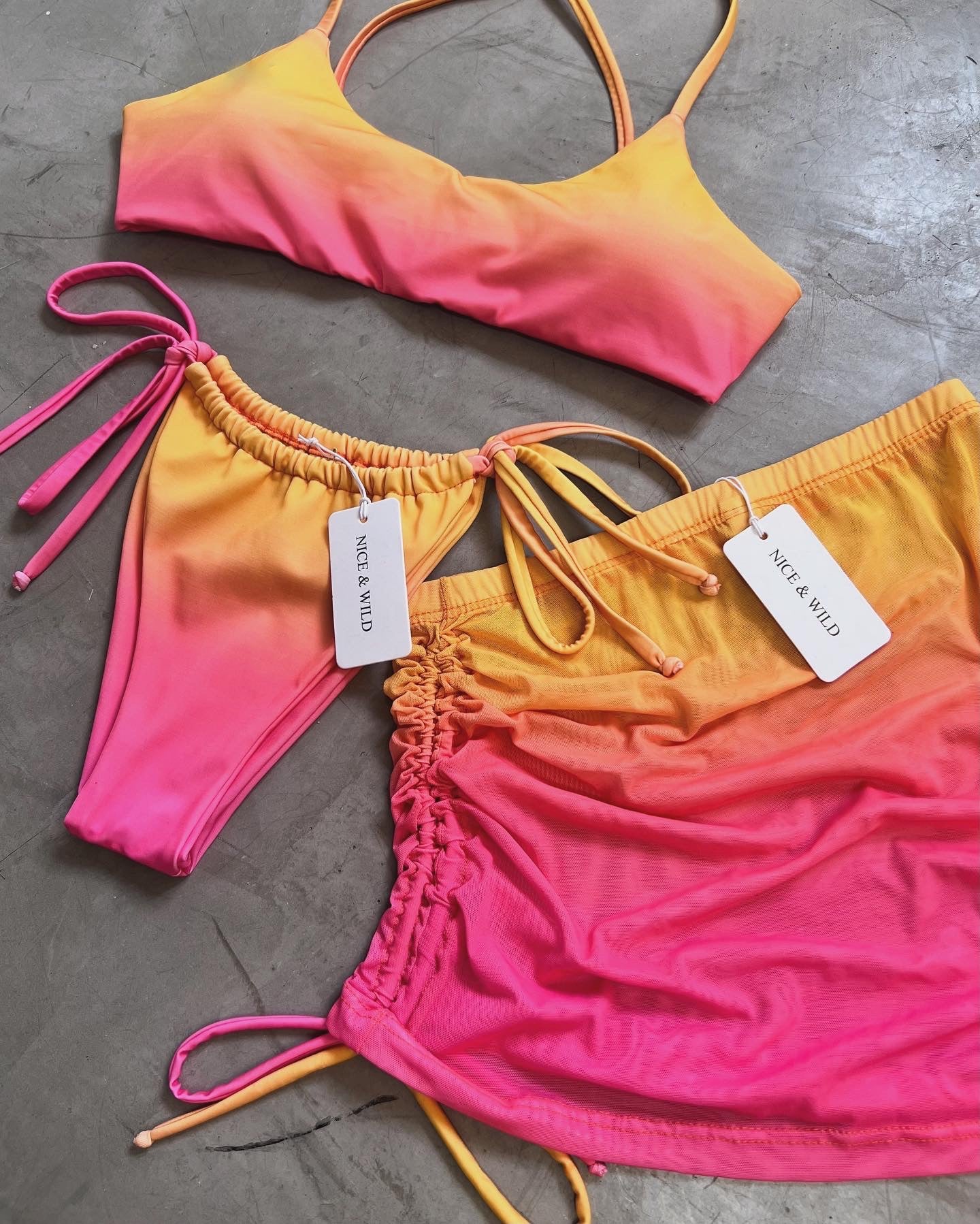 BIKINI CRUZADO DURAZNO
