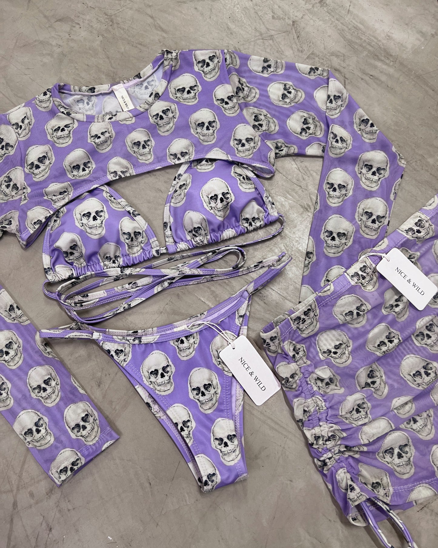 SET PAKET CALAVERAS LILA