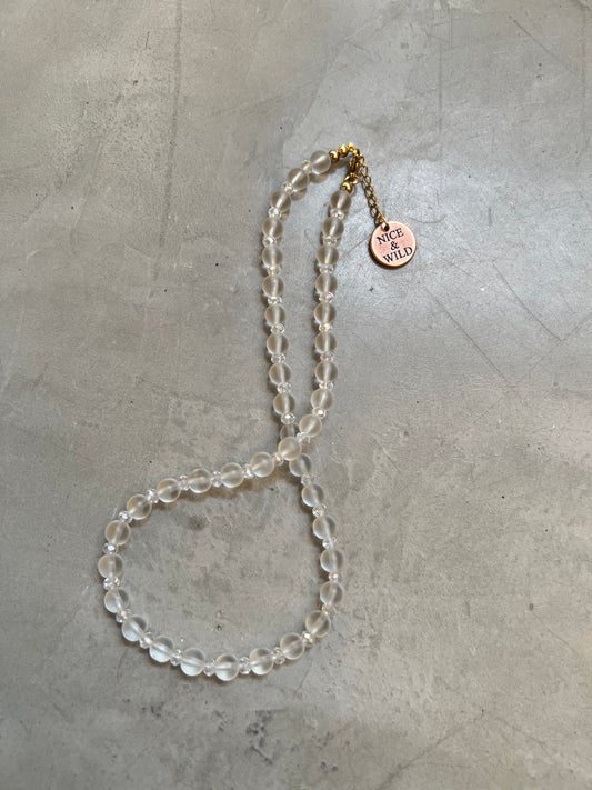 CHOKER TRASPARENTE MATE