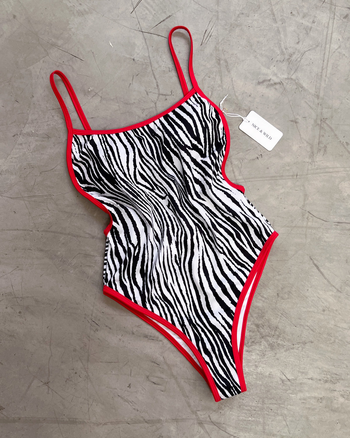 BODY MATRI ZEBRA RED BIAS