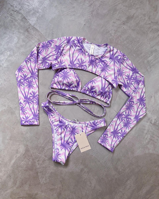 SET PAKET PALMERAS LILA