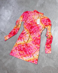 VESTIDO MALLA VETEADO NATY