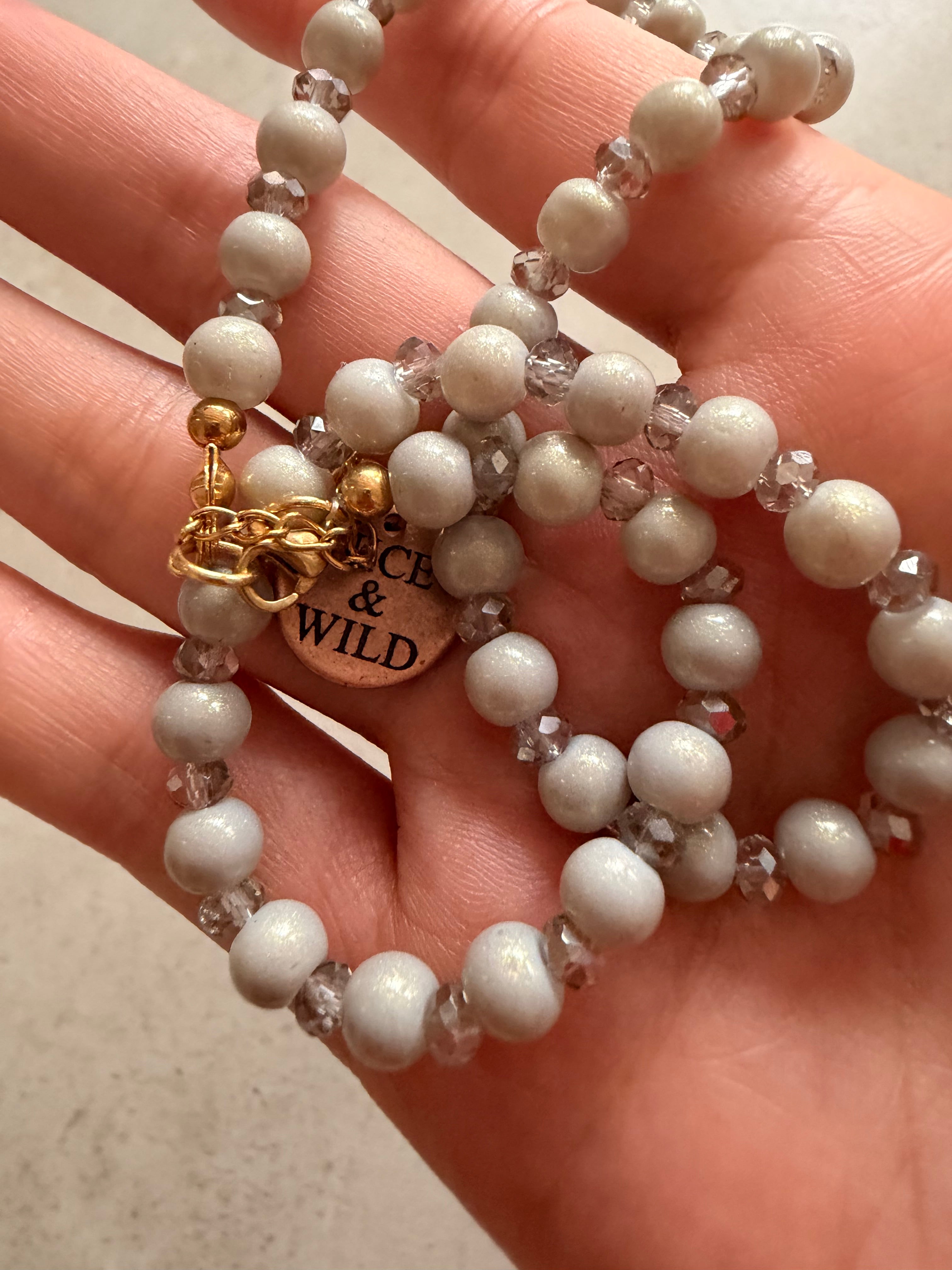 CHOKER SILVER MIST