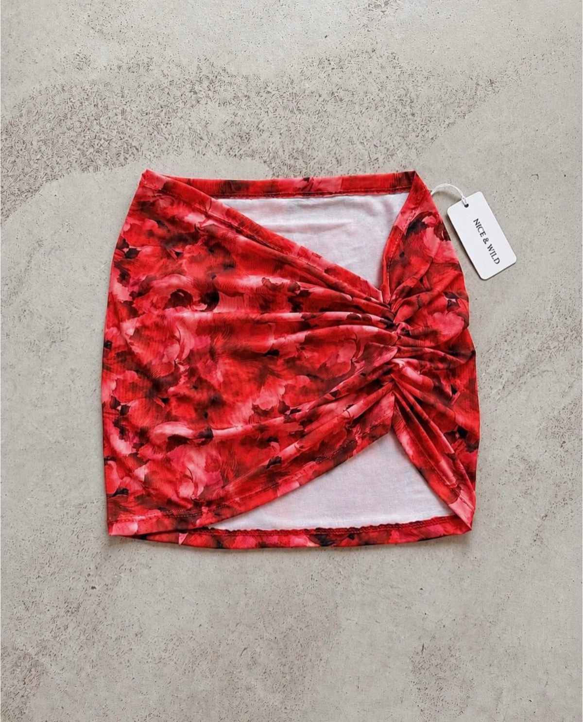 FALDA ROSE HAZE MALLATEX