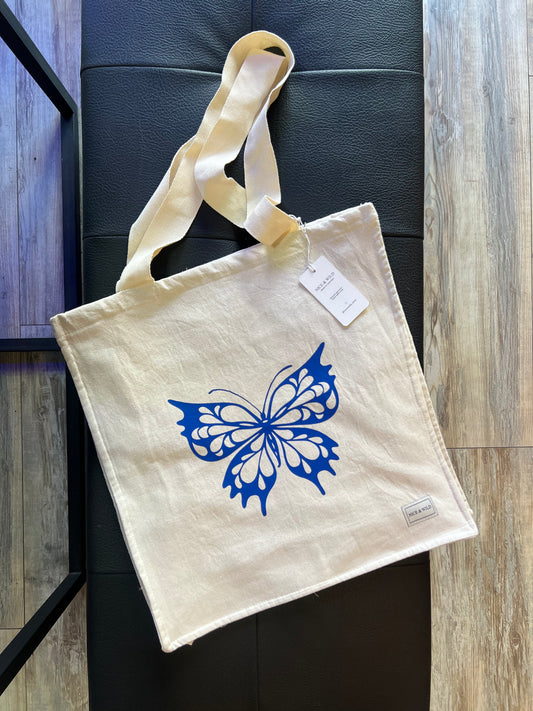 TOTE BAG MARIPOSA AZUL