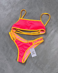 MIRANDA NEON YELLOW BIAS