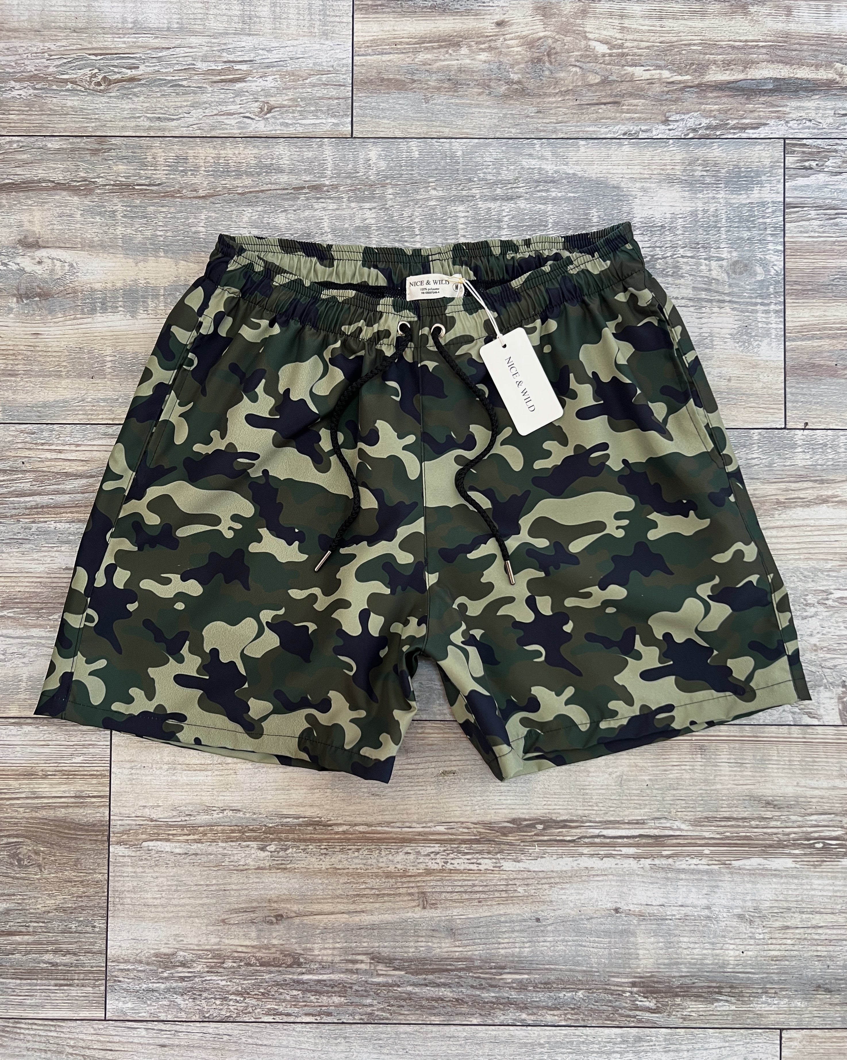 PANTALONETA MILITAR VERDE P