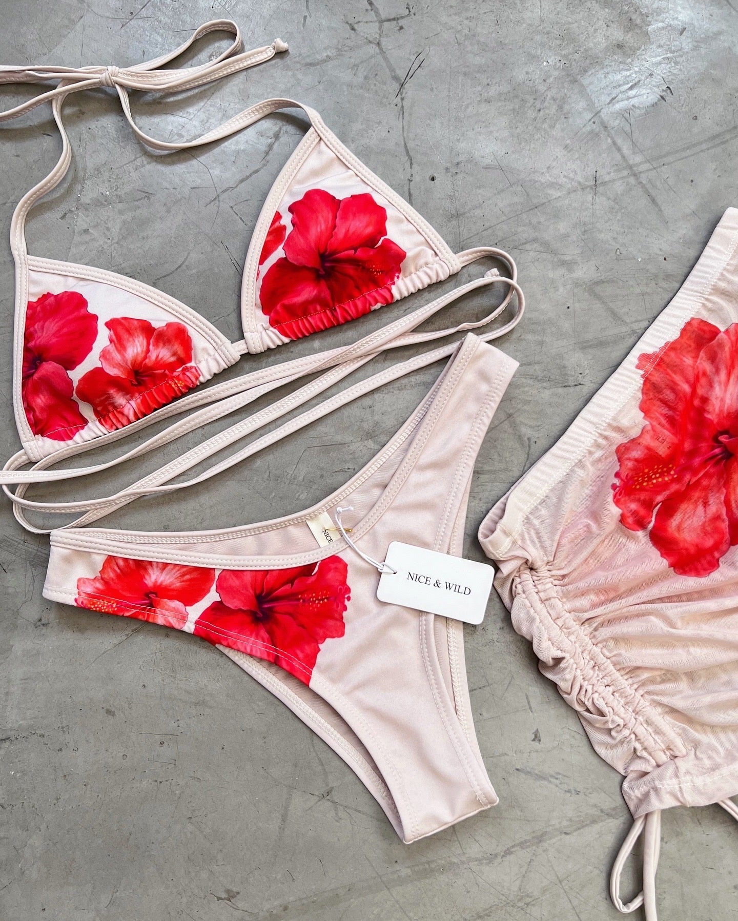 IBUSCUS NUDE TRIANGLE BIKINI